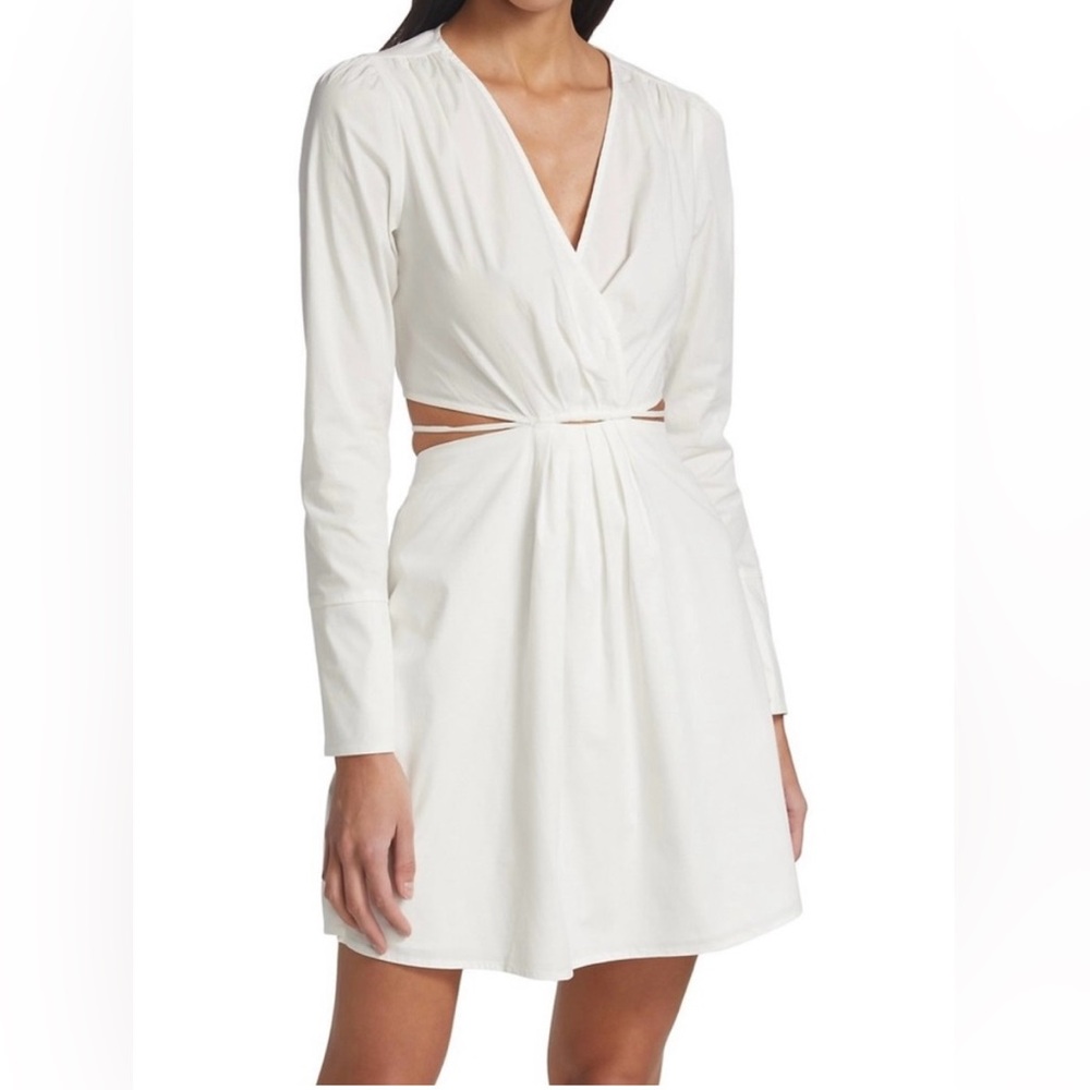 WAYF Pretty Woman Cut Out Mini Dress